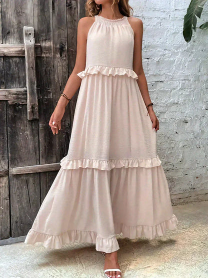 Landry - Schickes ärmelloses Kleid mit Rüschendetails