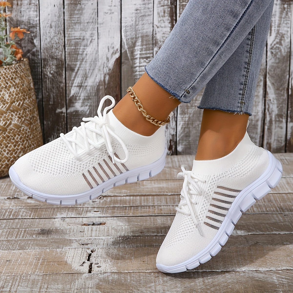 Evangelin | Sportliche Strickschuhe