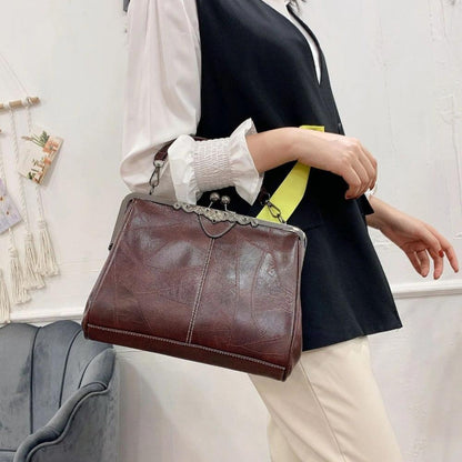 Mila | Vintage-Handtasche mit Klappenverschluss