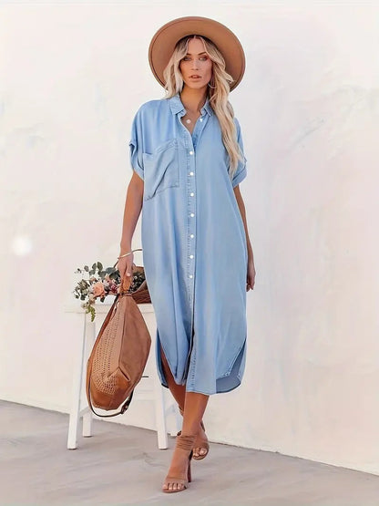 Béatrice | Elegante Bluse mit Taschen