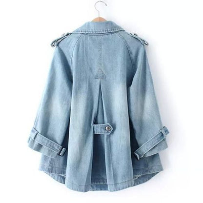 MICHAELA I RETRO DENIM MANTEL