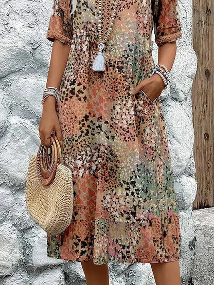 Vibrante Midi Kleid Florencia™