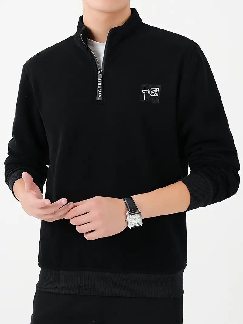 Andreas™ | Vielseitiger Pullover mit Reißverschluss