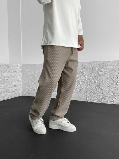 Matteo™ | Gerippte Hose mit Flexibler Eleganz