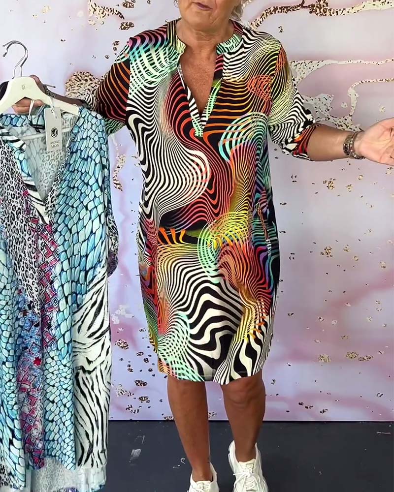 Lena | Farbenfrohes Kleid