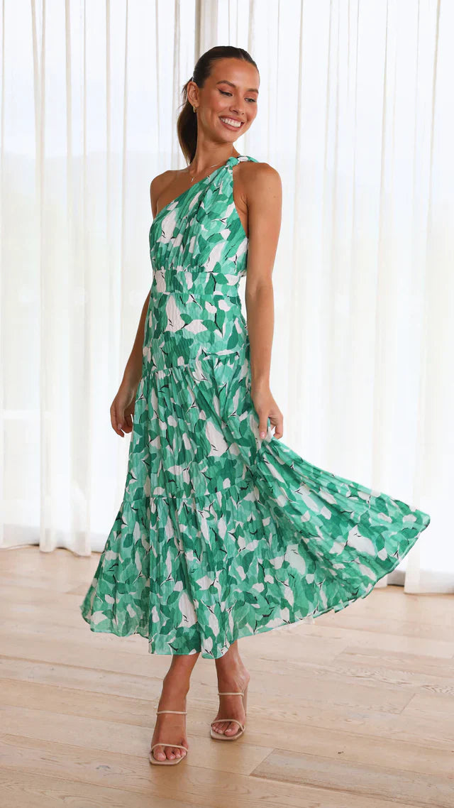 Eliza | Elegantes Ein-Schulter Kleid