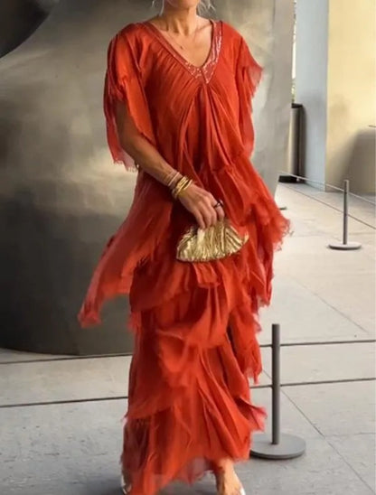 Valerie – Elegantes langes Kleid