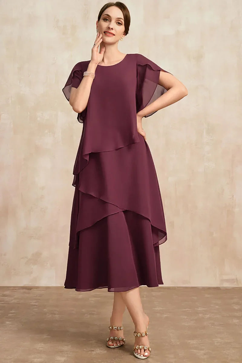 Celestia – Klassisches Chiffonkleid