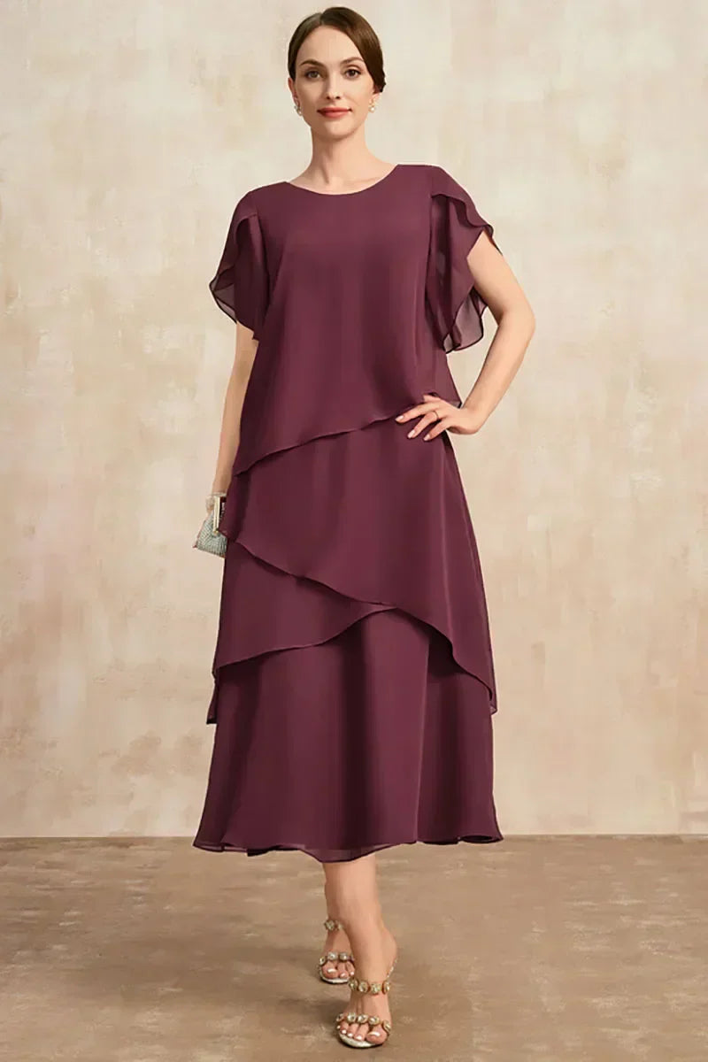 Celestia – Klassisches Chiffonkleid