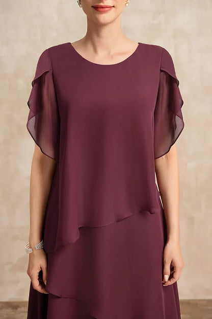 Celestia – Klassisches Chiffonkleid