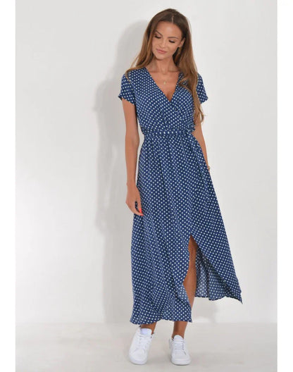 Suzanne | Elegante Kleid mit V-Ausschnitt