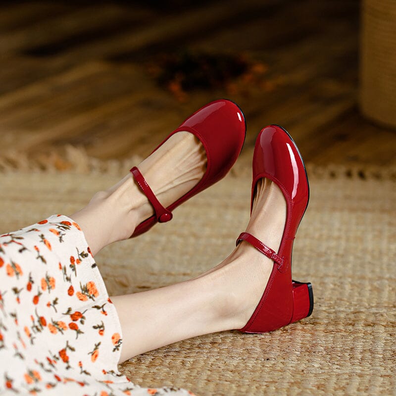 Lia | Elegante Leder-Pumps