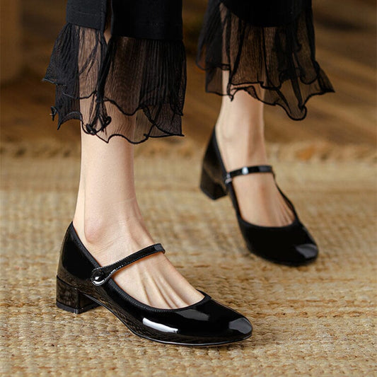 Lia | Elegante Leder-Pumps