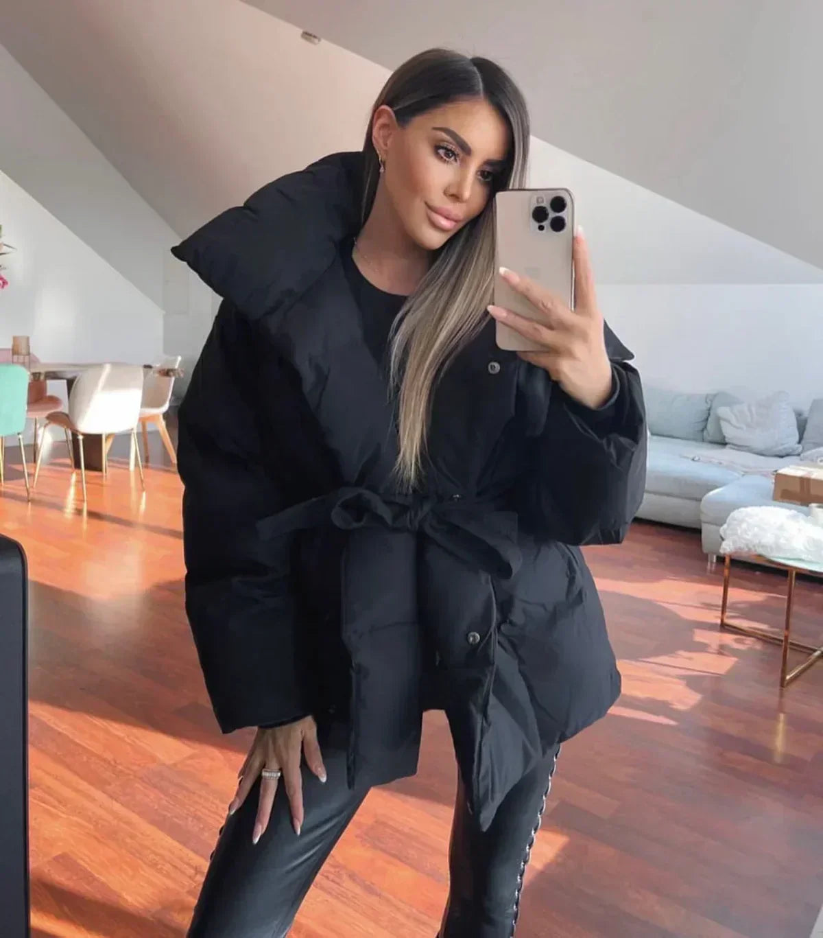 LINA I GEFÜTTERTE WINTERJACKE