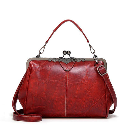 Mila | Vintage-Handtasche mit Klappenverschluss