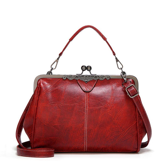 Mila | Vintage-Handtasche mit Klappenverschluss