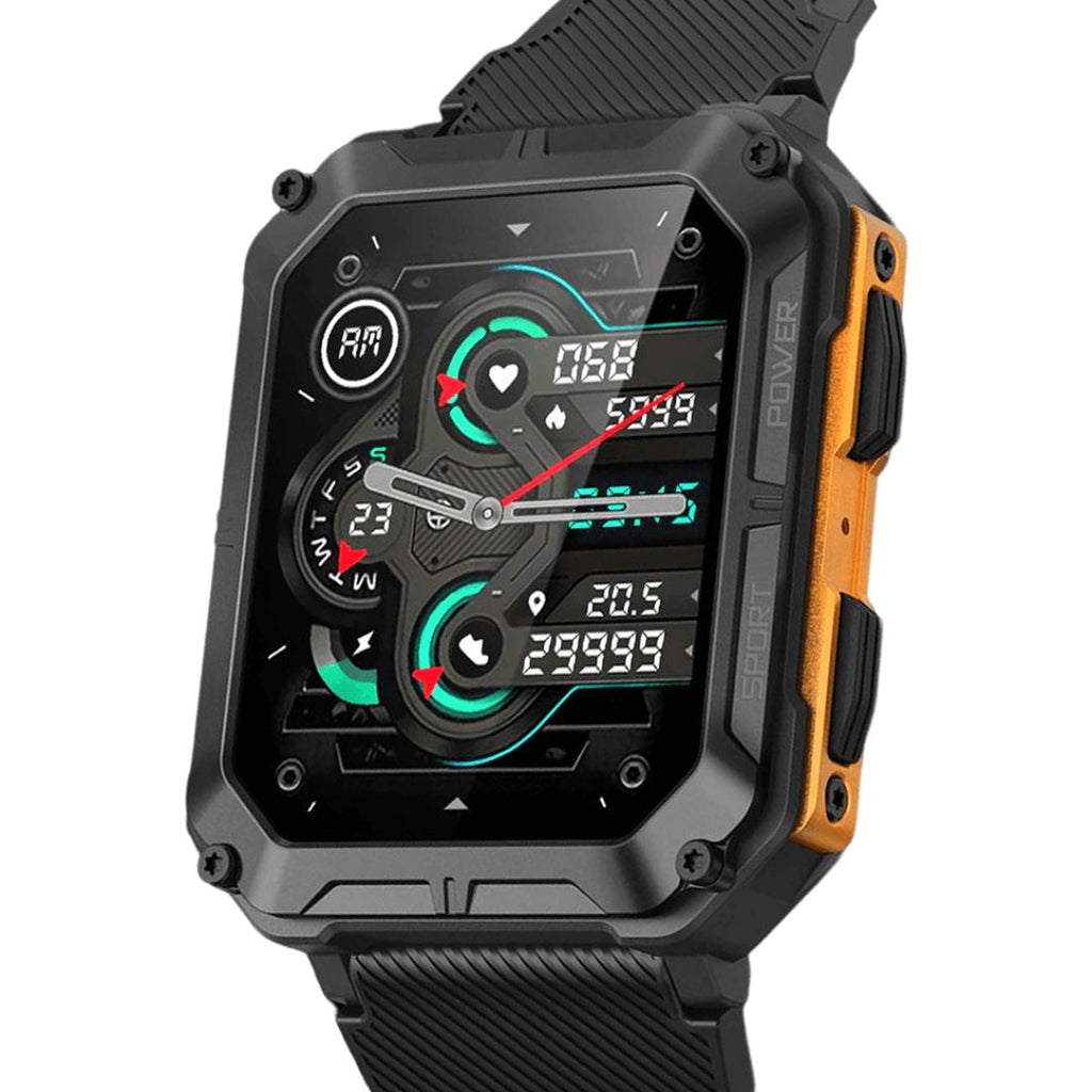 Unzerstörbare multifunktionale Smartwatch für iPhone und Android – Fortschrittliche Technologie