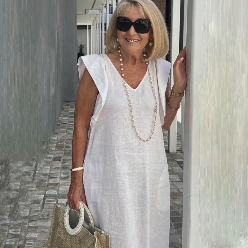 Jennifer | Elegantes Kleid Santorini