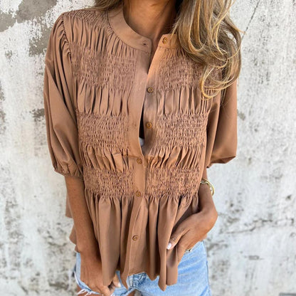 Jennifer | Elegante Bluse im Ibiza-Stil