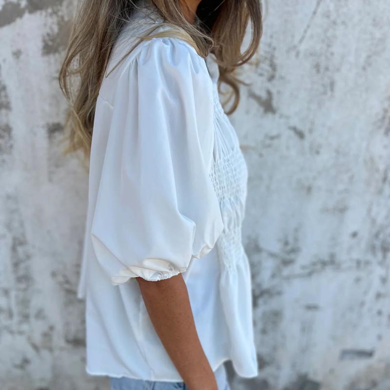 Jennifer | Elegante Bluse im Ibiza-Stil