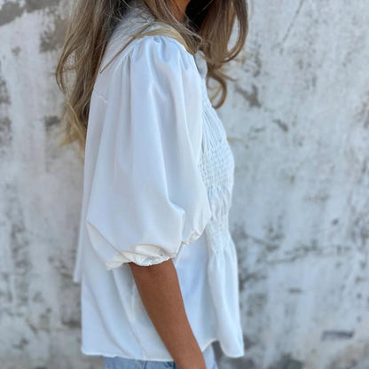 Jennifer | Elegante Bluse im Ibiza-Stil