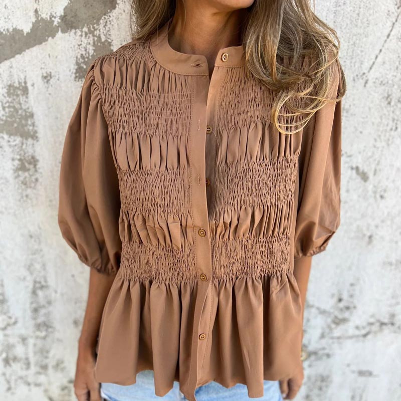 Jennifer | Elegante Bluse im Ibiza-Stil