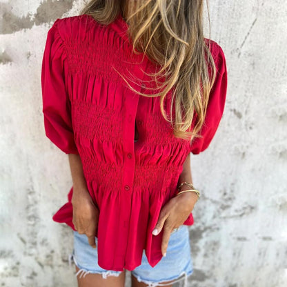 Jennifer | Elegante Bluse im Ibiza-Stil