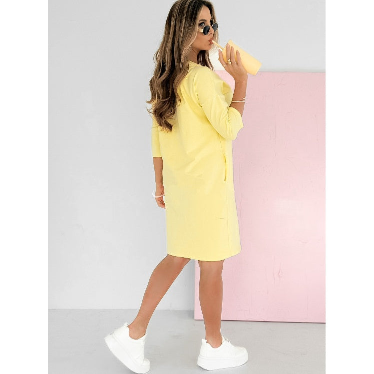 Mira | Elegantes Kleid mit 3/4-Ärmeln und Taschen