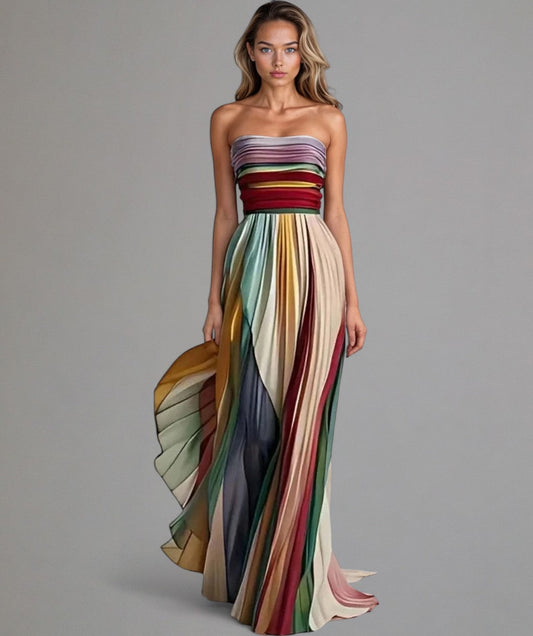 Elina™ | Elegantes Kleid ohne Ärmel