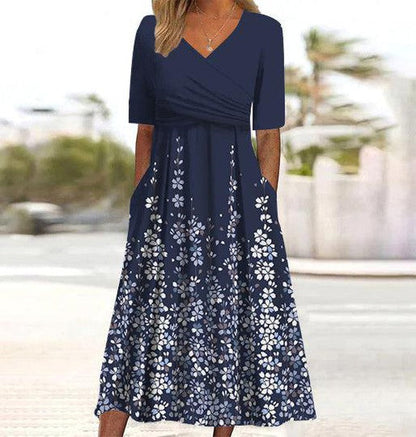 Susannah | Elegantes Maxikleid mit Blumenmuster