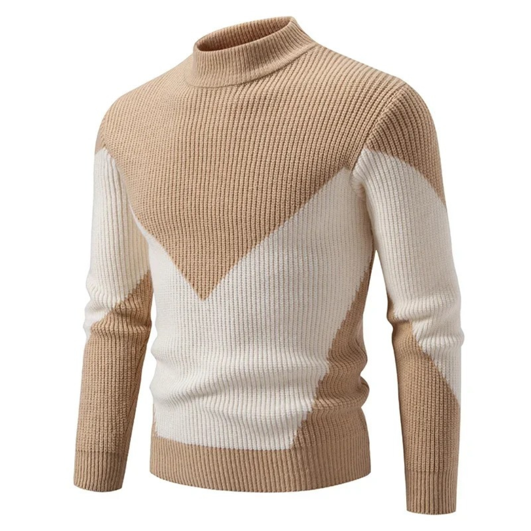 Laurens™ | Hochgeschnittener Eleganter-Pullover