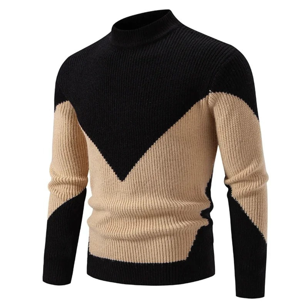 Laurens™ | Hochgeschnittener Eleganter-Pullover
