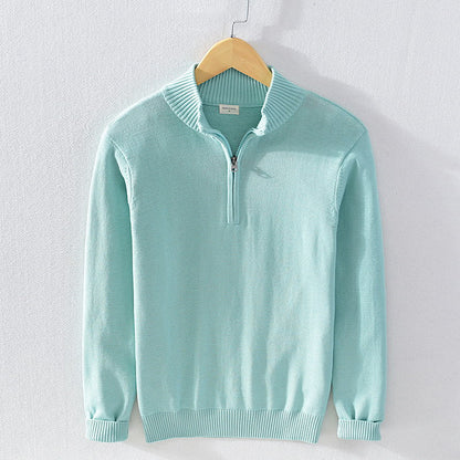 Tom™ | Pullover mit Halbem Reißverschluss
